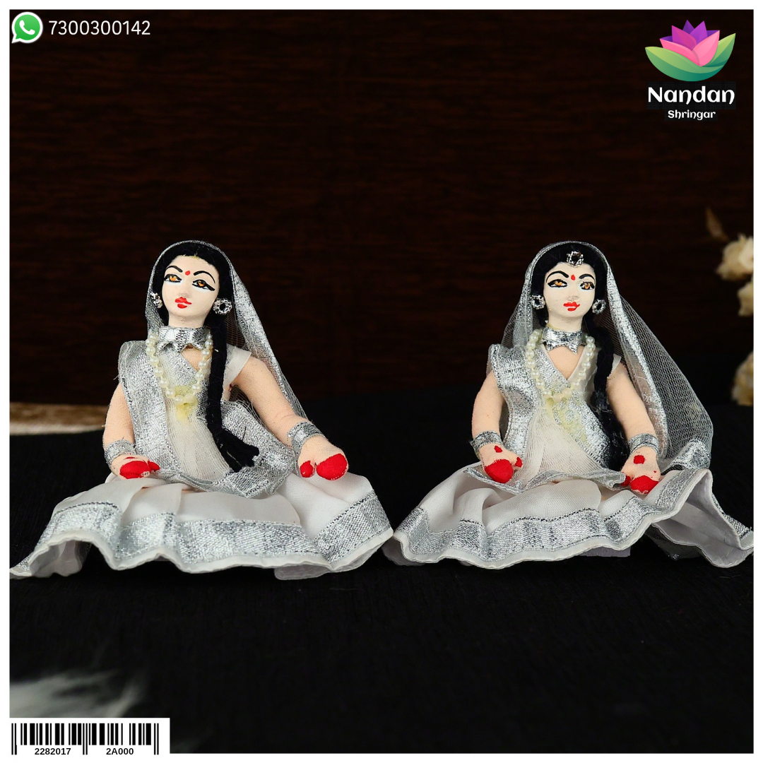 Cloth Gopi Set One Pair - 4 Inch