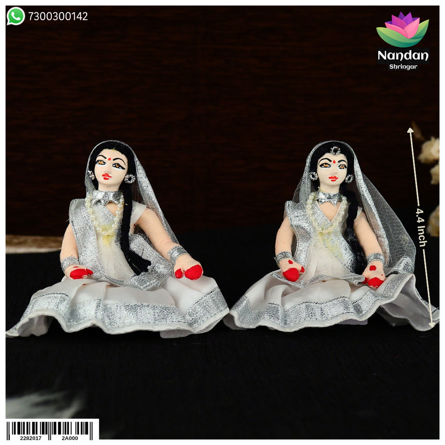 Cloth Gopi Set One Pair - 4 Inch