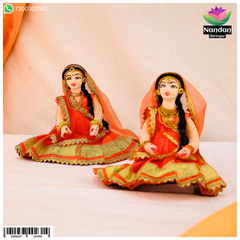 Cloth Gopi Set One Pair - 4 Inch