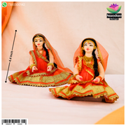 Cloth Gopi Set One Pair - 4 Inch