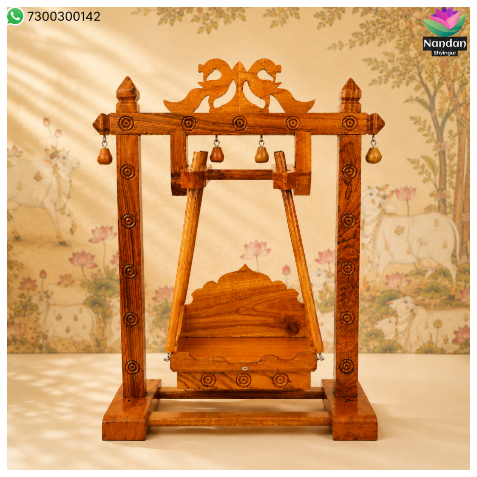Wooden Hindola Square - No.2
