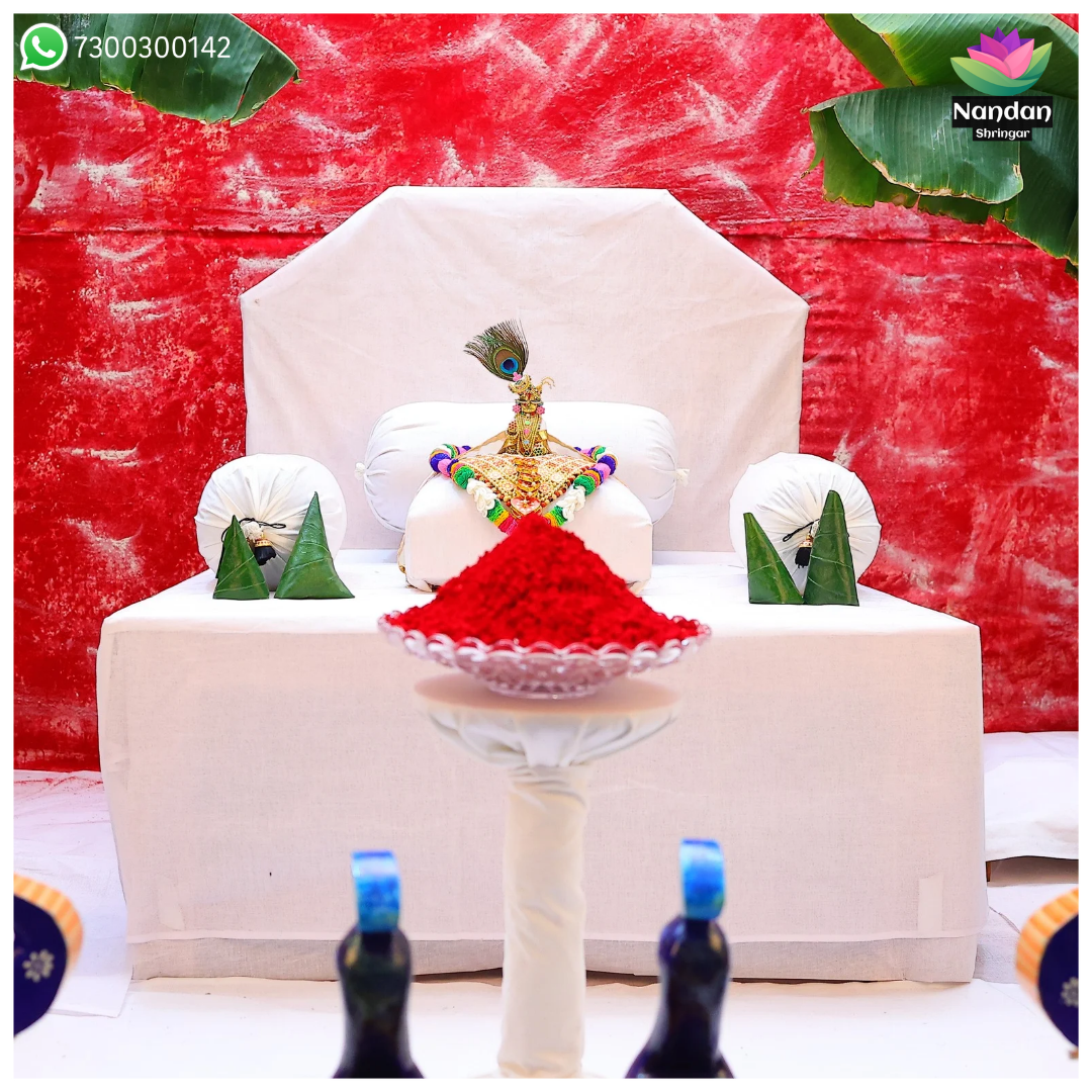 Meenakari Satrangi Holi Shringar -Silver Moti