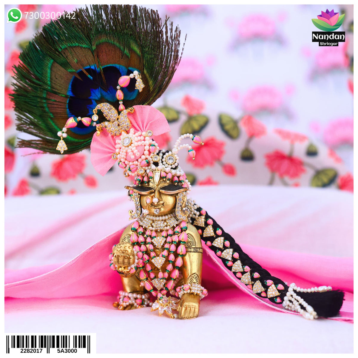 Kamal kali Shringar - With Real Pearl