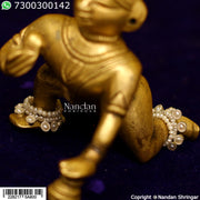 Real Pearl Nupur - (Silver)