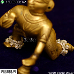 Real Pearl Nupur - (Silver)