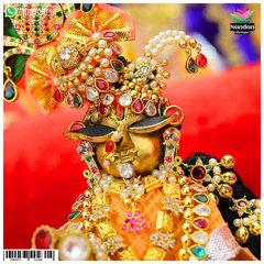 Janmashtami Special Makrakrit Kundal- Silver