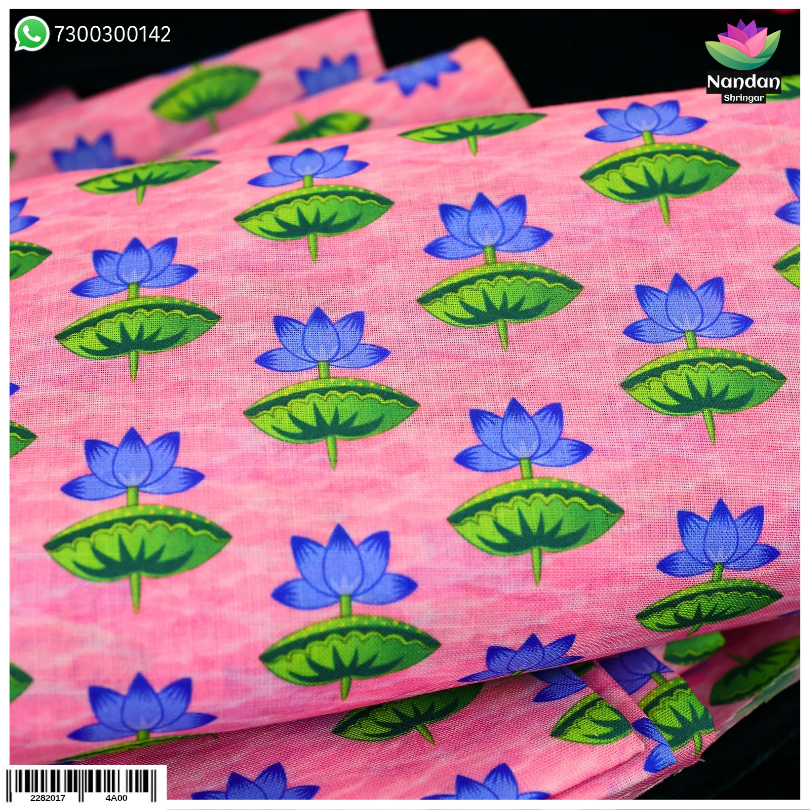 Kamal Print Vastra - pink