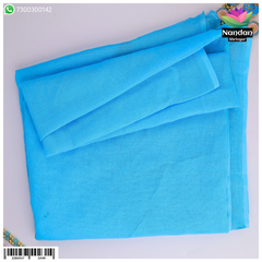 Malmal Vastra - Sky Blue (Firozi)