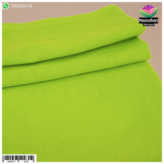 Malmal Vastra - Light Green (Badami)