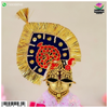 Meenakari Mukut - Red (With Kiran)