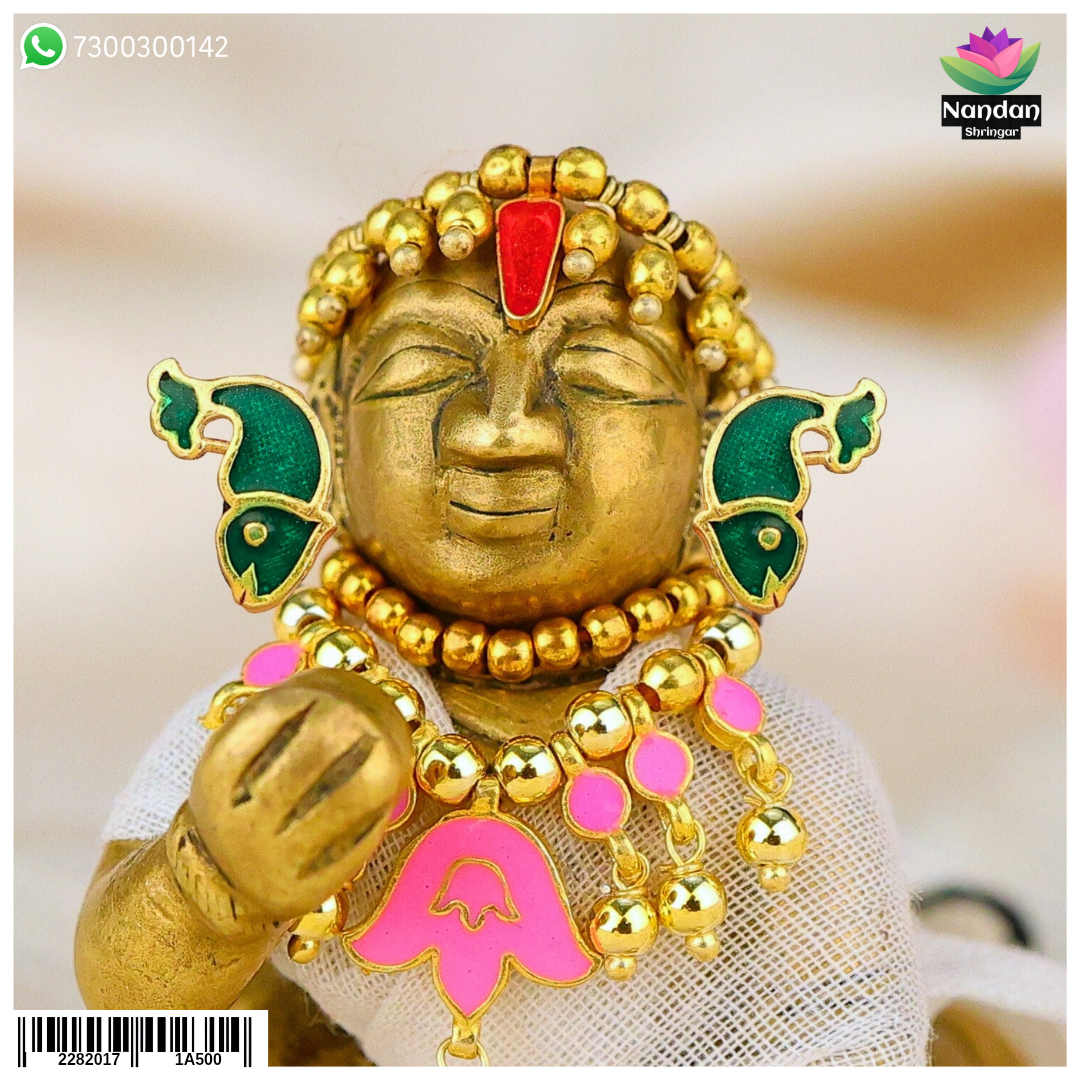 Meenakari Matasyakrit Kundal - Green(Silver)