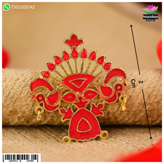 Meenakari Tipara - Red