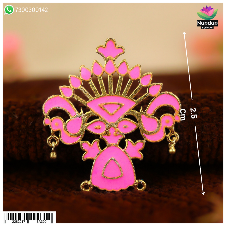 Meenakari Tipara - Pink