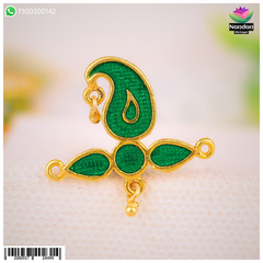 Meenakari Sirpech - Green