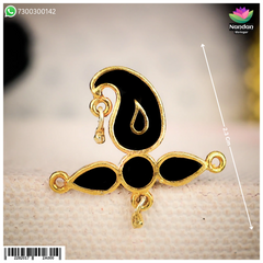 Meenakari Sirpech - Black