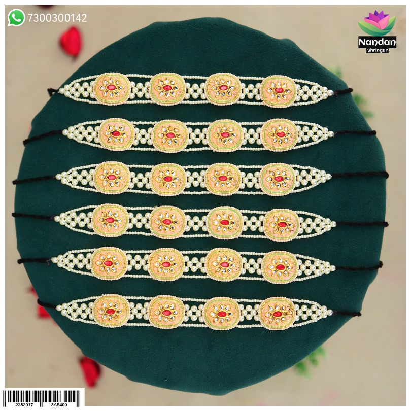 Meenakari Takiya Patte Set