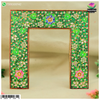Meenakari Pithika - Green ( Hara ) Design 2