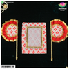 Hindola Special Combo [ Pankha And Chitra Ji Vastra ] - White