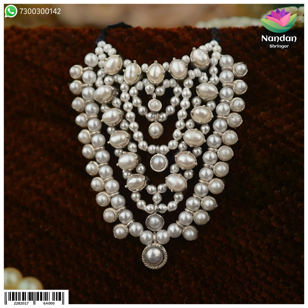Moti Haar - (Silver)