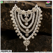 Real Pearl Haar - (Silver)