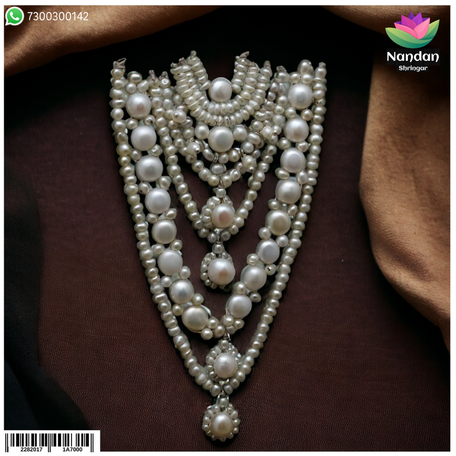 Real Pearl Haar - (Only Mala Ji)