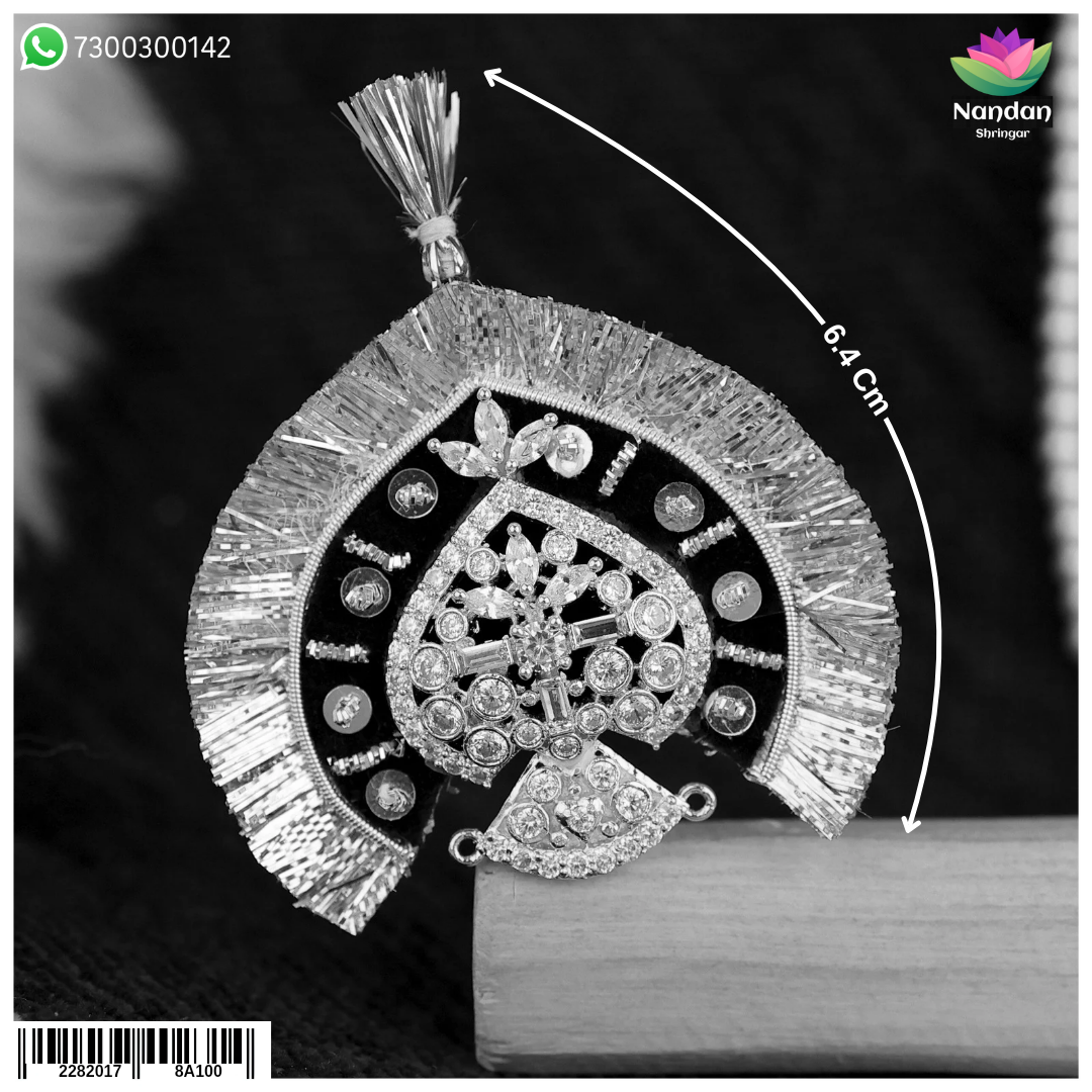Laddu Gopal Heera Mukut (Silver)