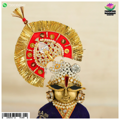 Heera Mayur Mukut - (Silver)
