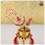 Chandra Katra With Shishfool - Silver (Manek)