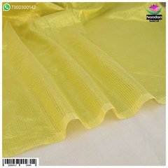 Taas Zari Vastra - Design 2 Yellow (Nimbu Pila)