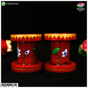 Kamal Padge Pair - Red
