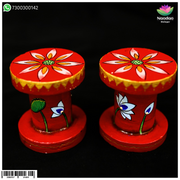 Kamal Padge Pair - Red