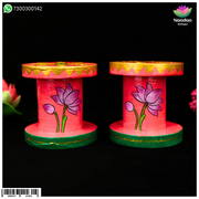 Kamal Padge Pair - Pink