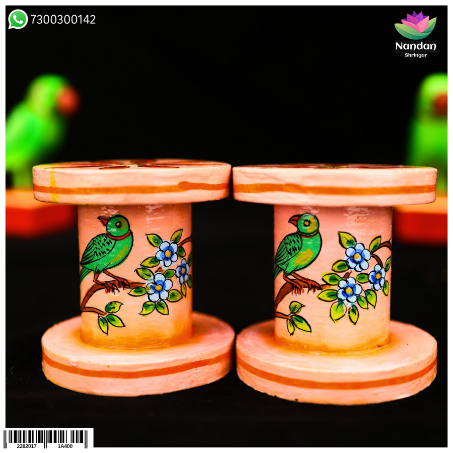 Tota Padge Pair -Pink