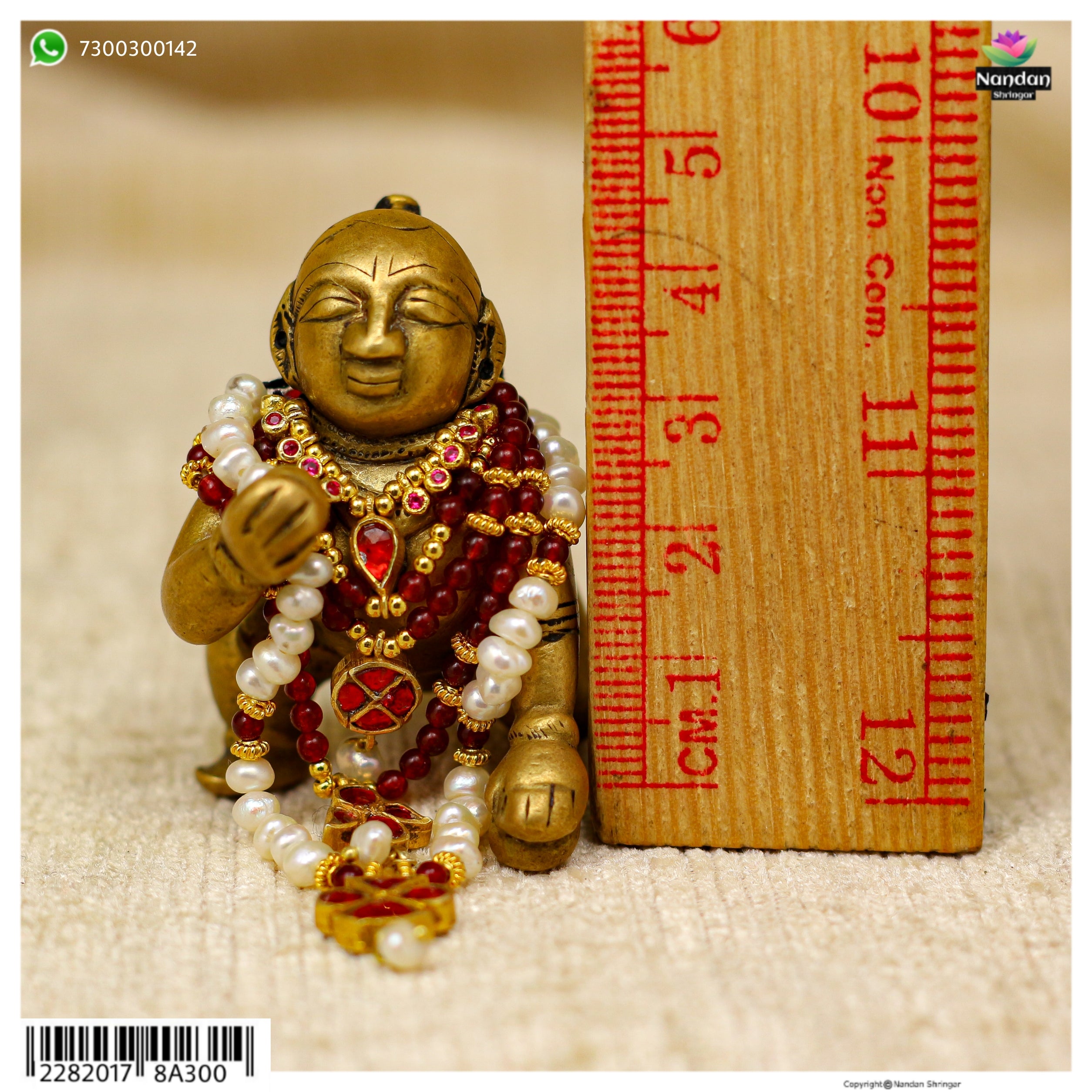 Manek Jadaau Haar - Silver