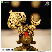 Nandan Shringar Soneri Shishchandra jewelry piece with intricate gold design and detailed craftsmanship.