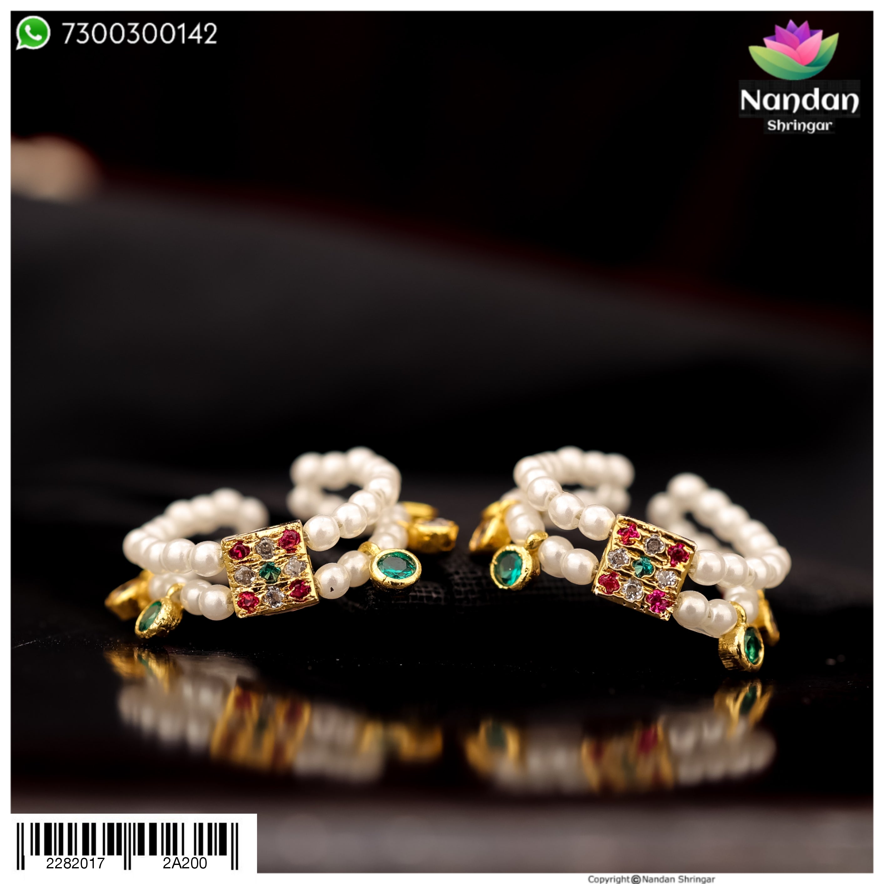 Nupur - Multi (Silver)