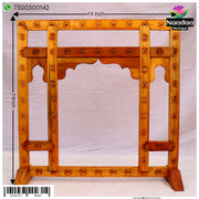 Nandan Shringar Fool Mandali 14-inch decorative jewelry set with intricate design, featuring traditional ornament pieces.