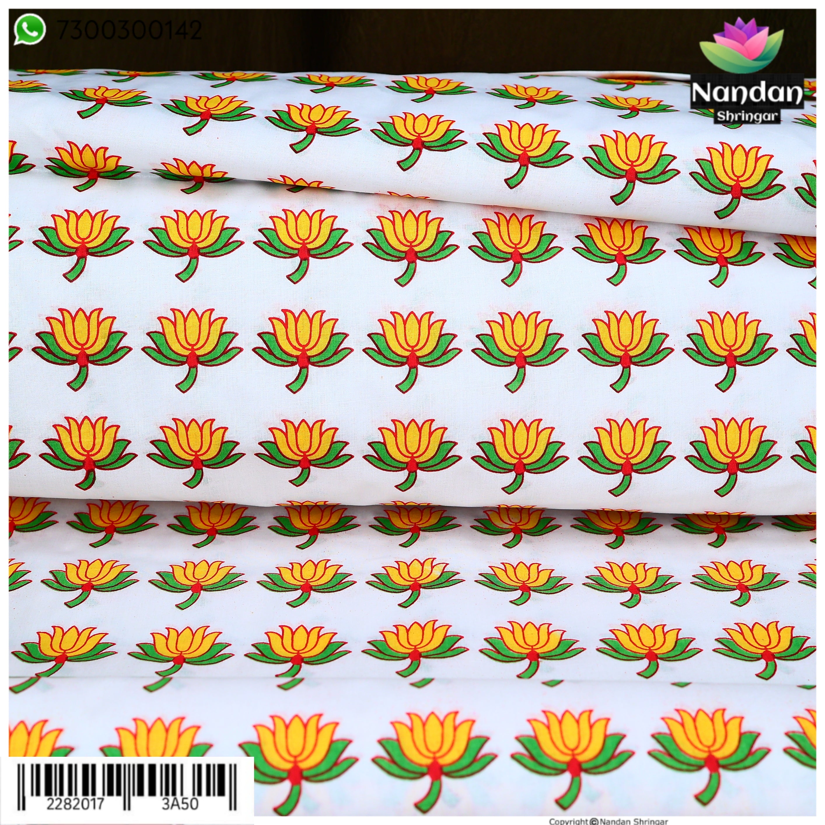 Kamal Talai Vastra - Yellow