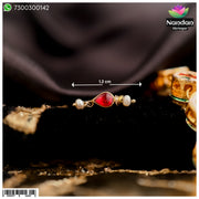 Silver Nakvesar jewelry by nandanshringars featuring intricate silver craftsmanship and elegant design.
