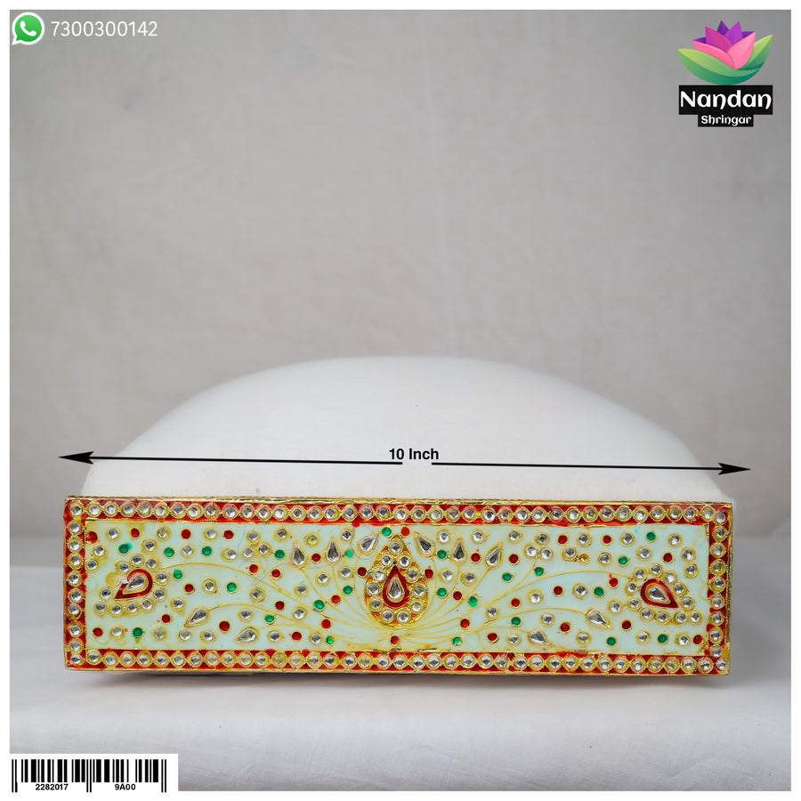 Meenakari Gaadi Mohra 10 Inch