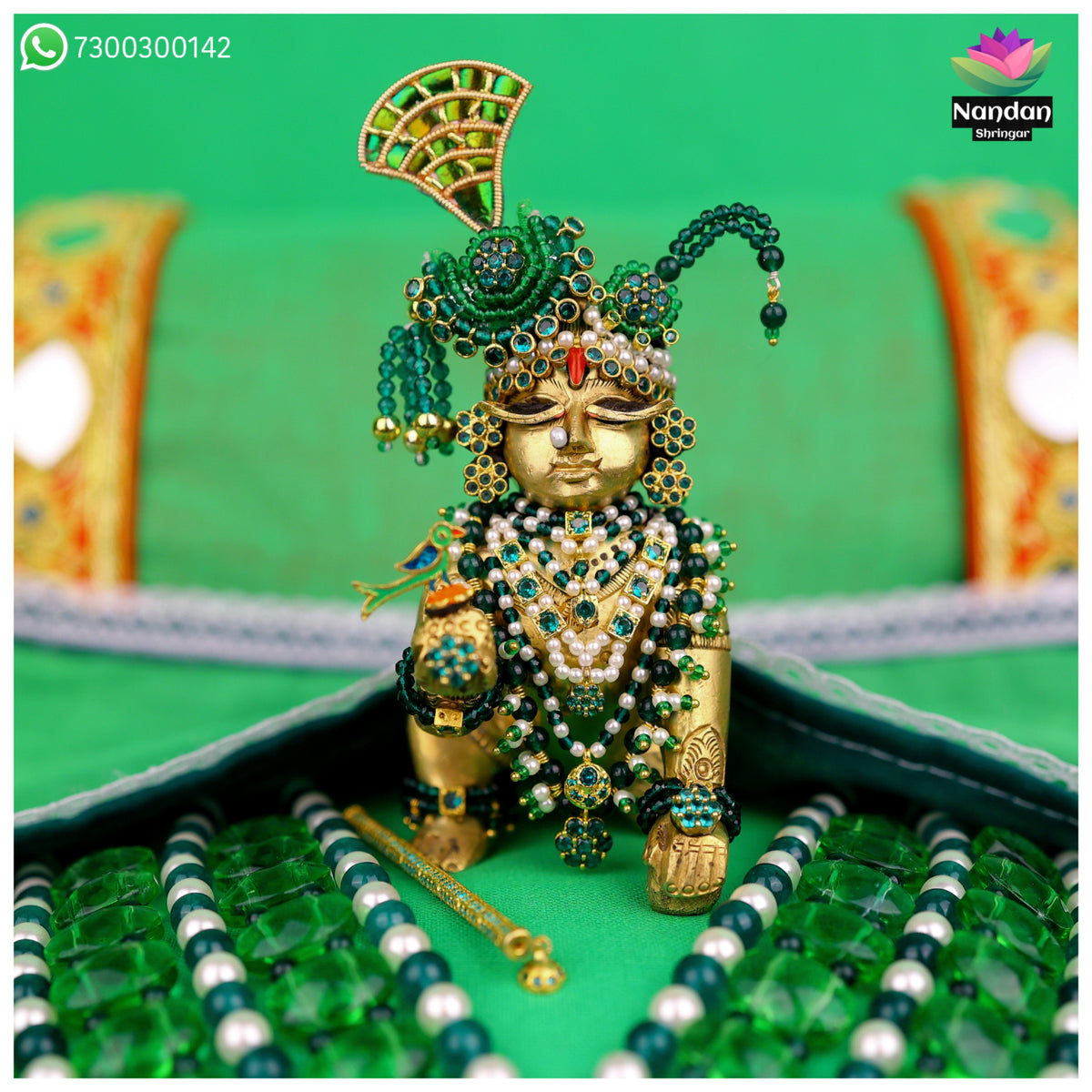 Hariyali Amavasya Special Panna Ko Shringar