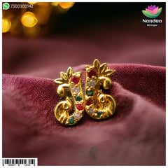 MayuraKrit Kundal - Silver (Milma)