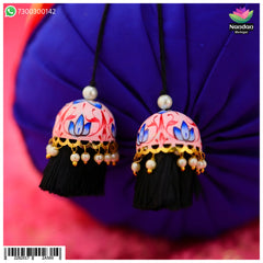 Meenakari Jaba - Gulabi