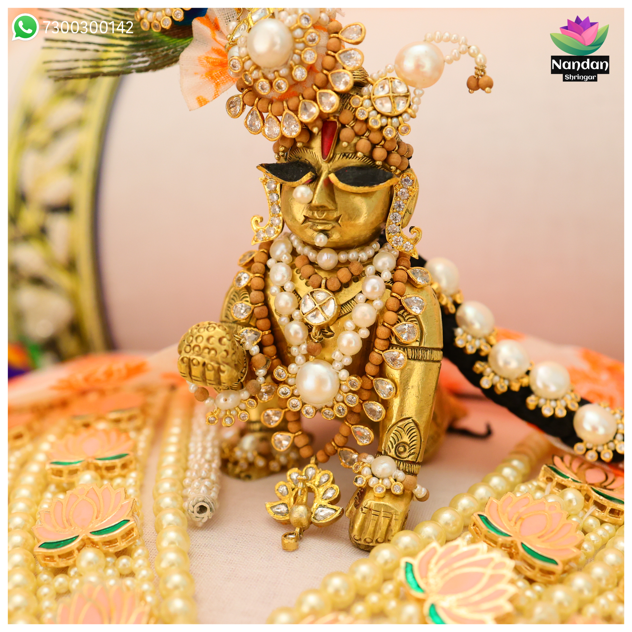 Akshay Tritiya Chandan Moti Haar - Jadaau