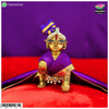 Satin Chira Odni - Purple