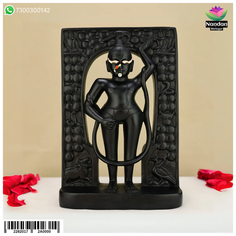 GovardhanNathJi Shila Swaroop Semi Stone - [ 7 Inch ]