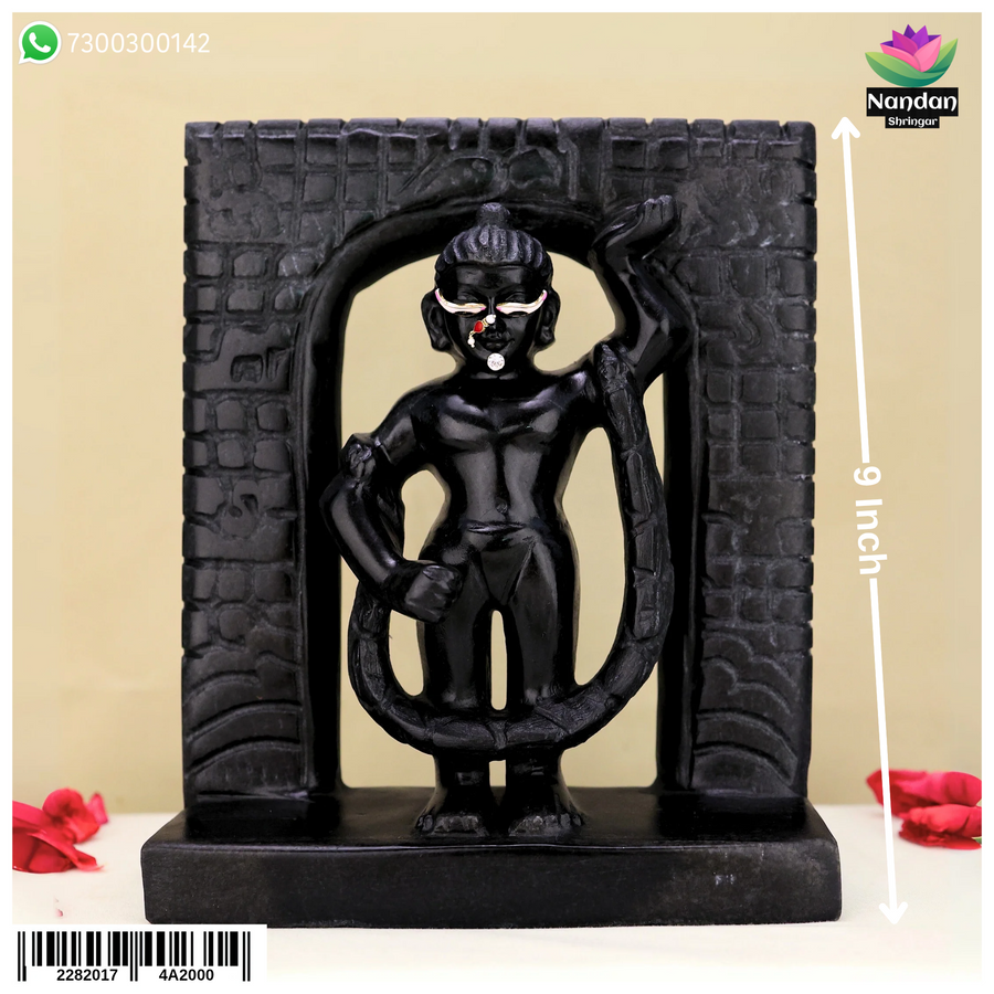 GovardhanNathJi Shila Swaroop Real Stone - [ 9 Inch ]