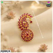 Big Size Shishfool - Manek (Silver)