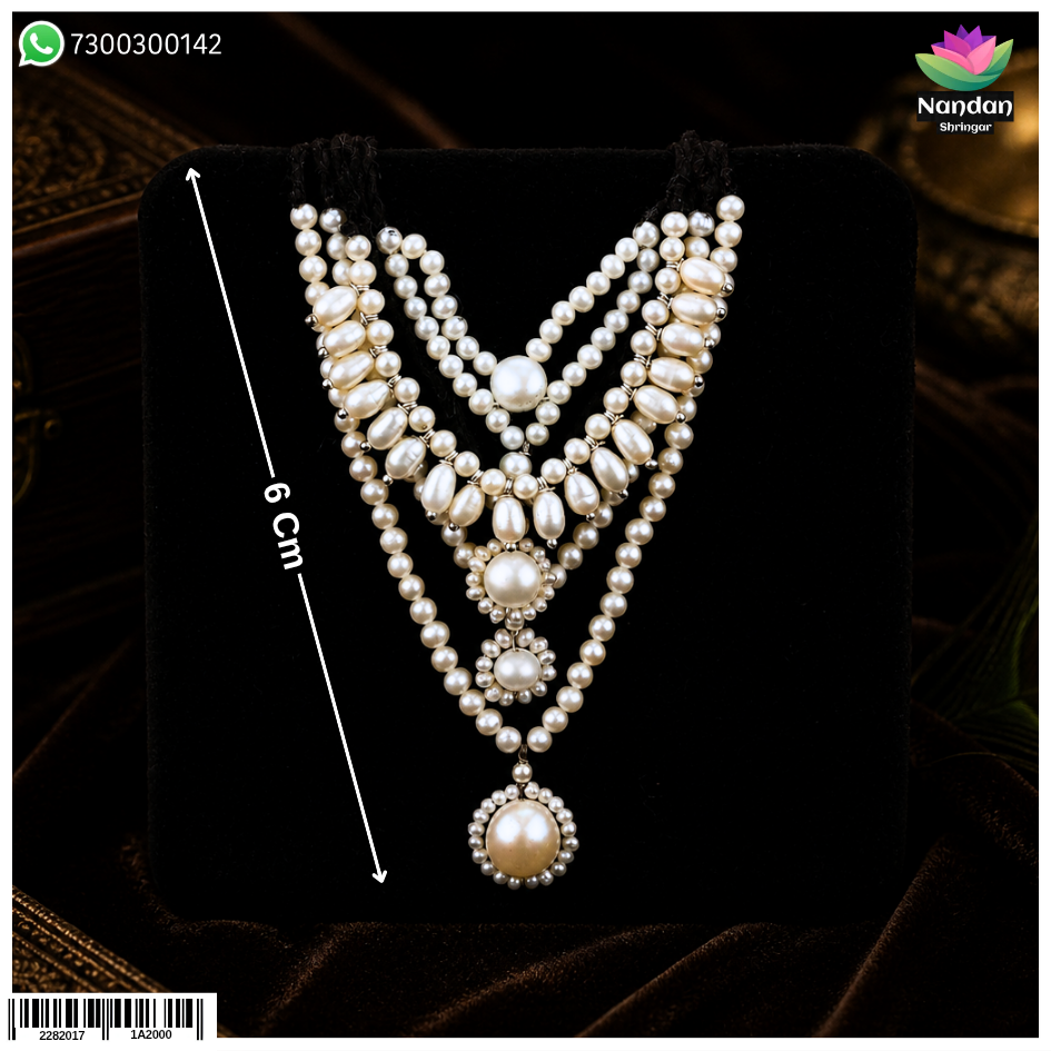 Ushnkalin Real Pearl Haar