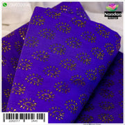 Navratri Special Vastra - Violet (Jambali) - nandanshringar